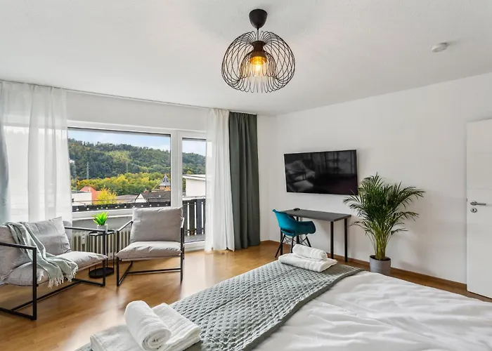 Ddhomes Lahnliebe App 01 - Balkon,therme,smarttv 公寓